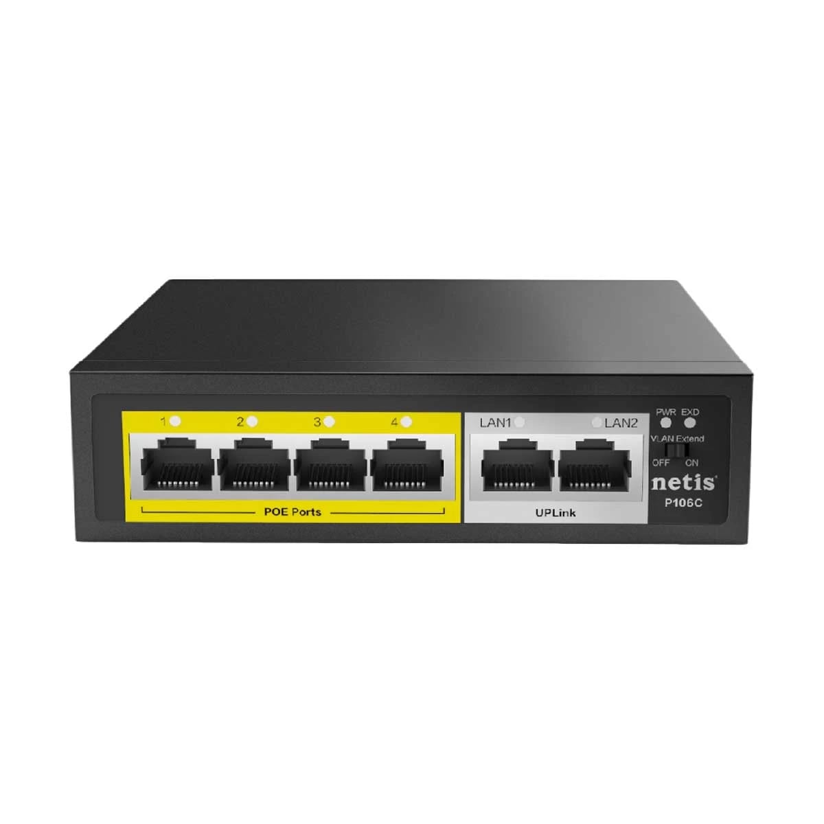 Netis P106C 6-Port Unmanaged POE Switch image 1