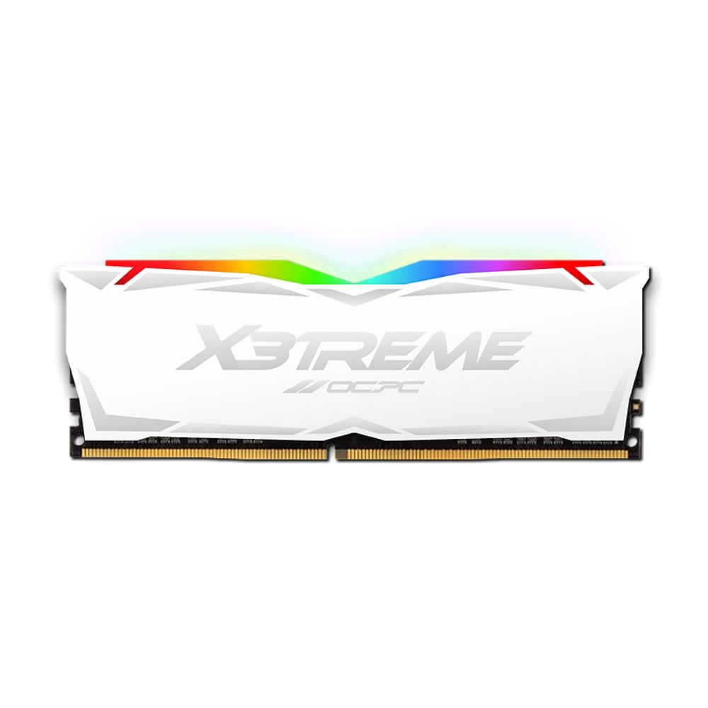 OCPC X3 RGB DDR4 3200MHz 16GB Desktop RAM White image 1