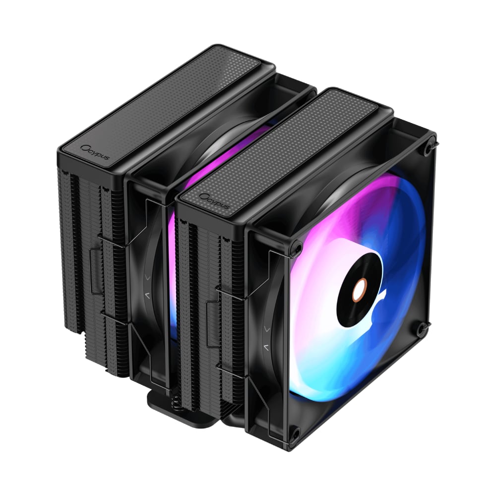 Ocypus Delta A62 BK ARGB Dual Tower Air CPU Cooler image 1