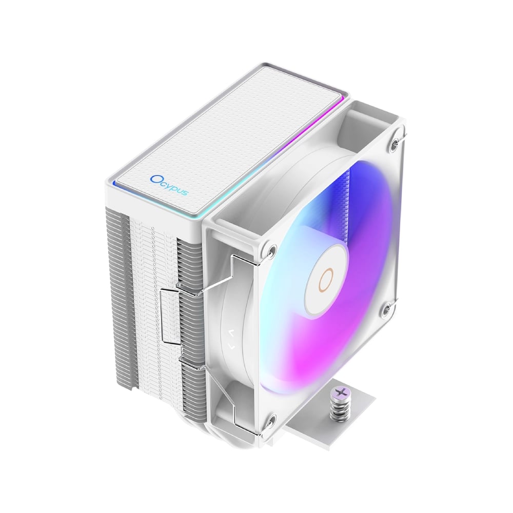 Ocypus Gamma A40 WH ARGB Single Tower Air CPU Cooler image 1
