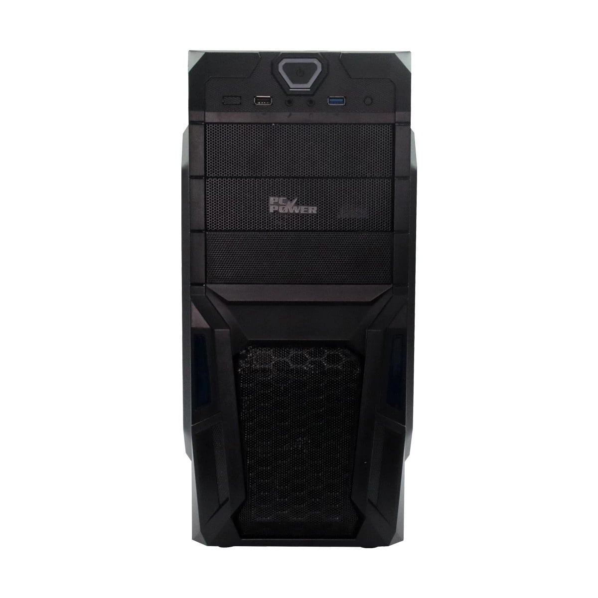 PC Power 180D-1U Mid Tower ATX Case With PSU image 1