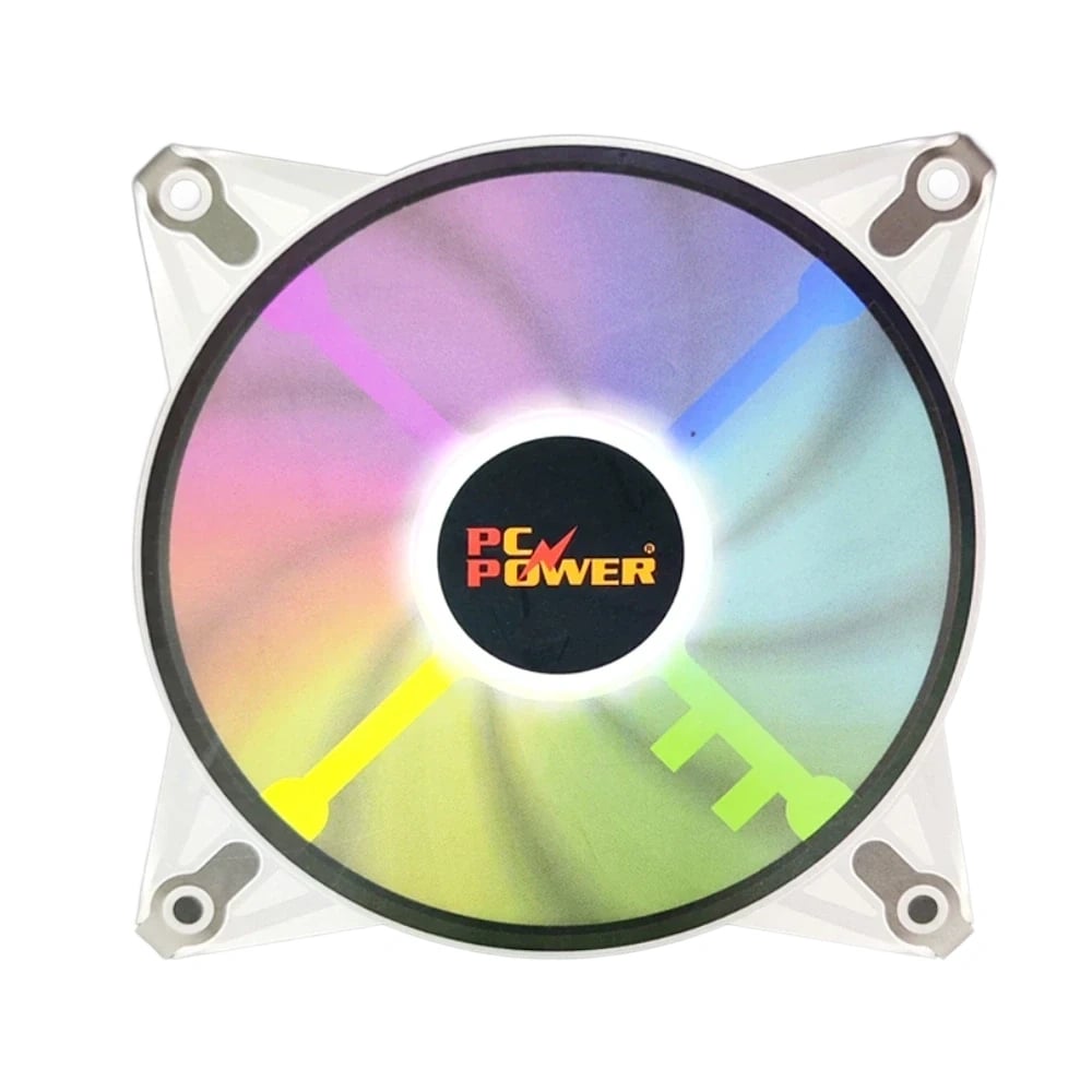 PC Power CFX 120MM ARGB Case Fan White image 1