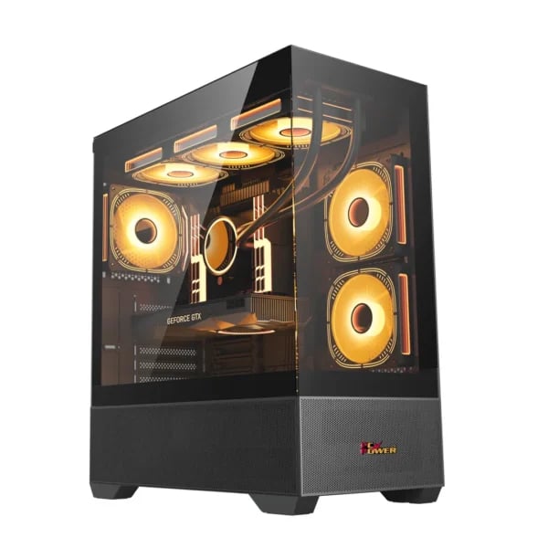 PC Power ICE TOWER BK Desktop Casing image 1