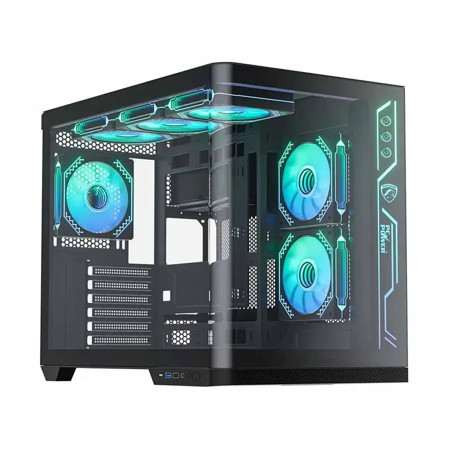 PC Power PG-H650 Iceland Edge ATX ARGB Gaming Casing image 1