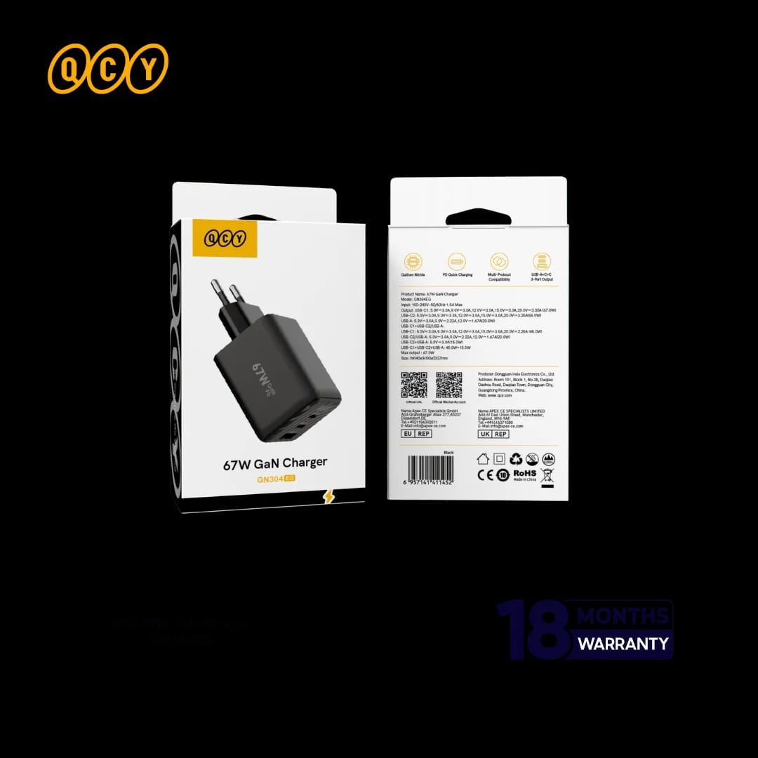 QCY 67W GaN (GN304EG) image 1