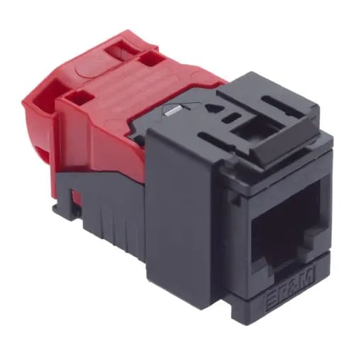 R&M R813518 CAT6 Connection Module for Panel image 1