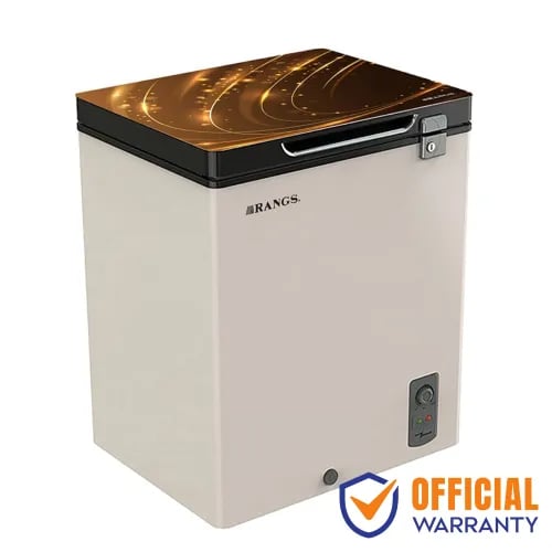Rangs RCF-175GD 175L Glass Door Deep Freezer Yellow image 1