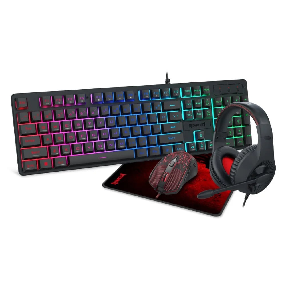 Redragon S107P-BA 4-in-1 Gaming Combo image 1