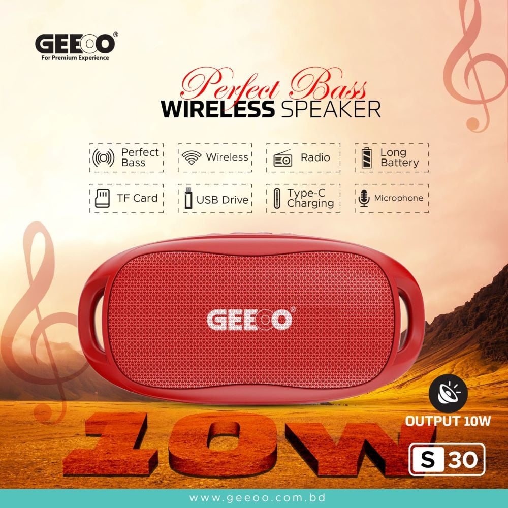 S30 Perfect Bass Wireless Speaker image 1