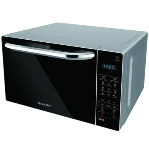 Sharp R-72E0(SM)V 25L Grill Microwave Oven image 1