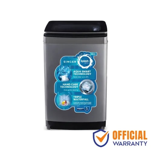 Singer S300ATL100ISMJG1 10 KG Top Load Washing Machine image 1