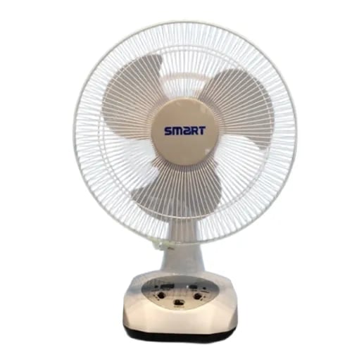 SMART SEH-RT12 12” LED Rechargeable Table Fan image 1