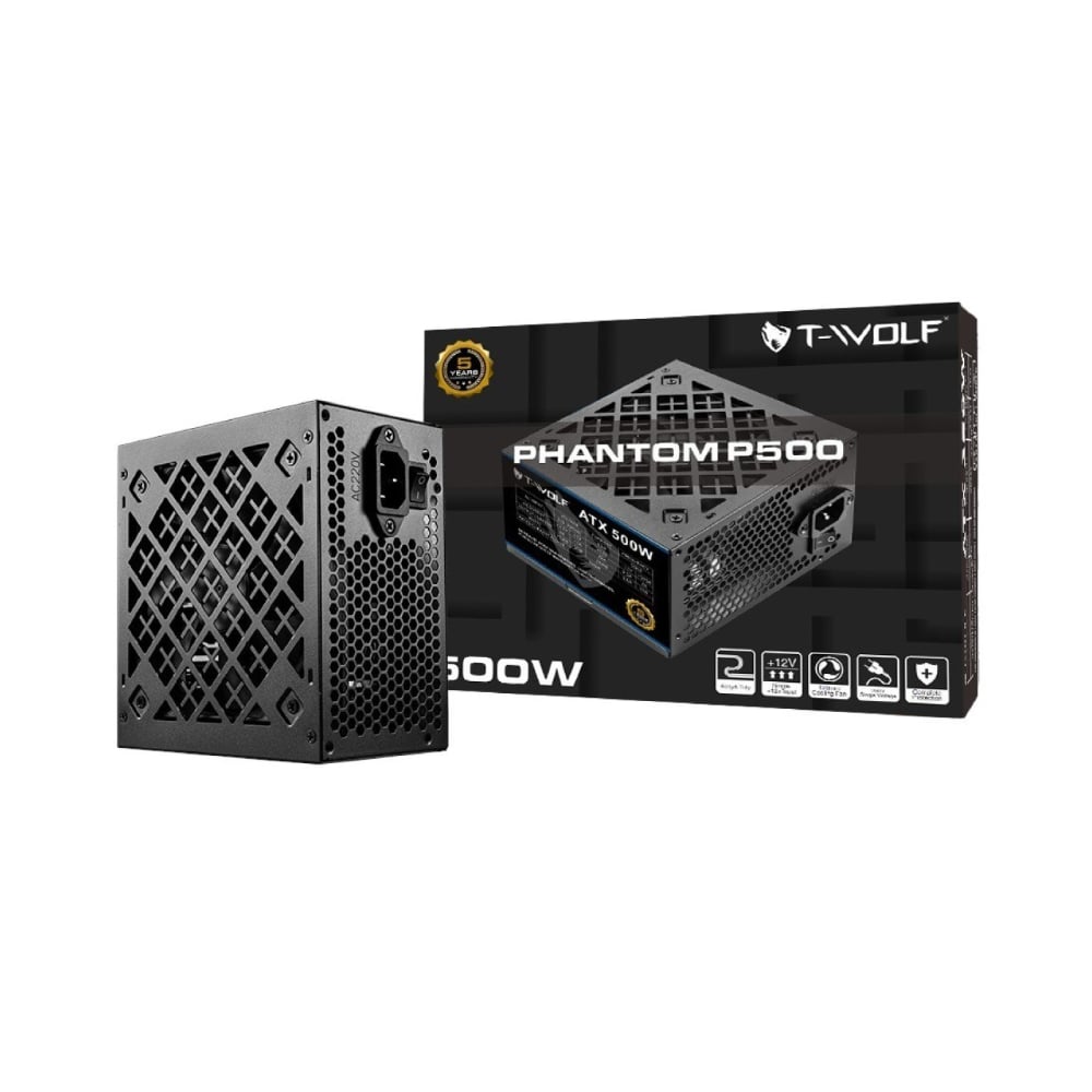 T-Wolf Phantom P500 ATX 500W Power Supply image 1