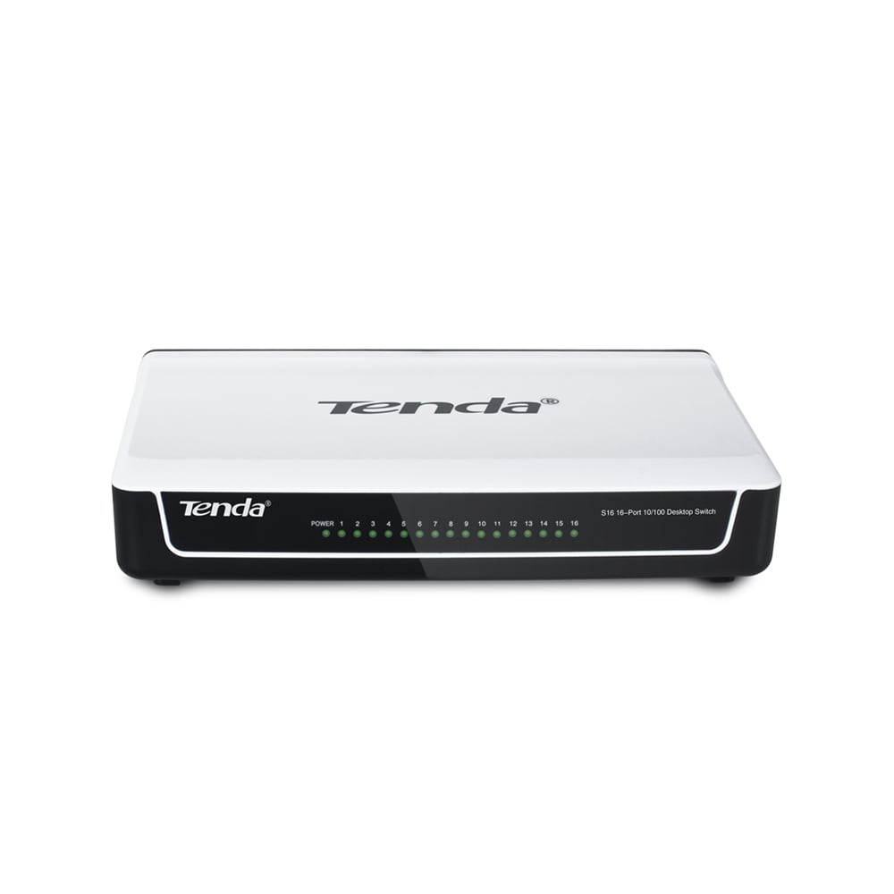 Tenda S16 16 Ports Ethernet Network Switch image 1