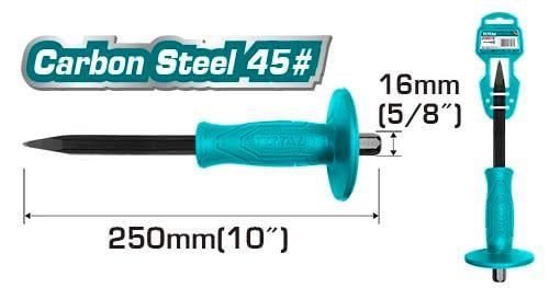 TOTAL Concrete Chisel THT4221026 – 4mm image 1