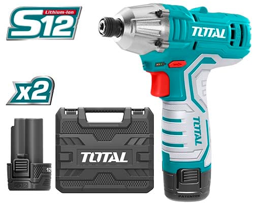 TOTAL Cordless Impact Driver TIRLI1201 – 12 image 1