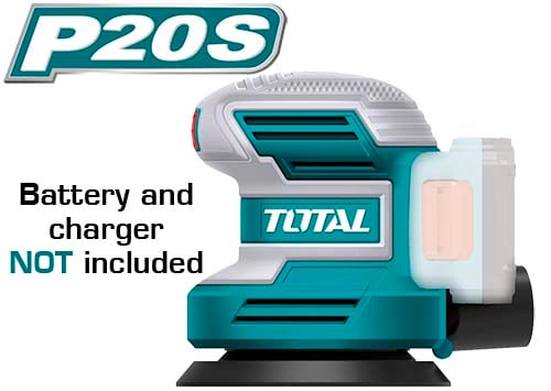 TOTAL Cordless Random Orbit Sander TROSLI2001 – 20 image 1