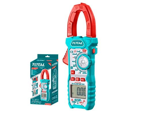 TOTAL Digital Ac Clamp Meter TMT410004 – 1000A Data Hold image 1
