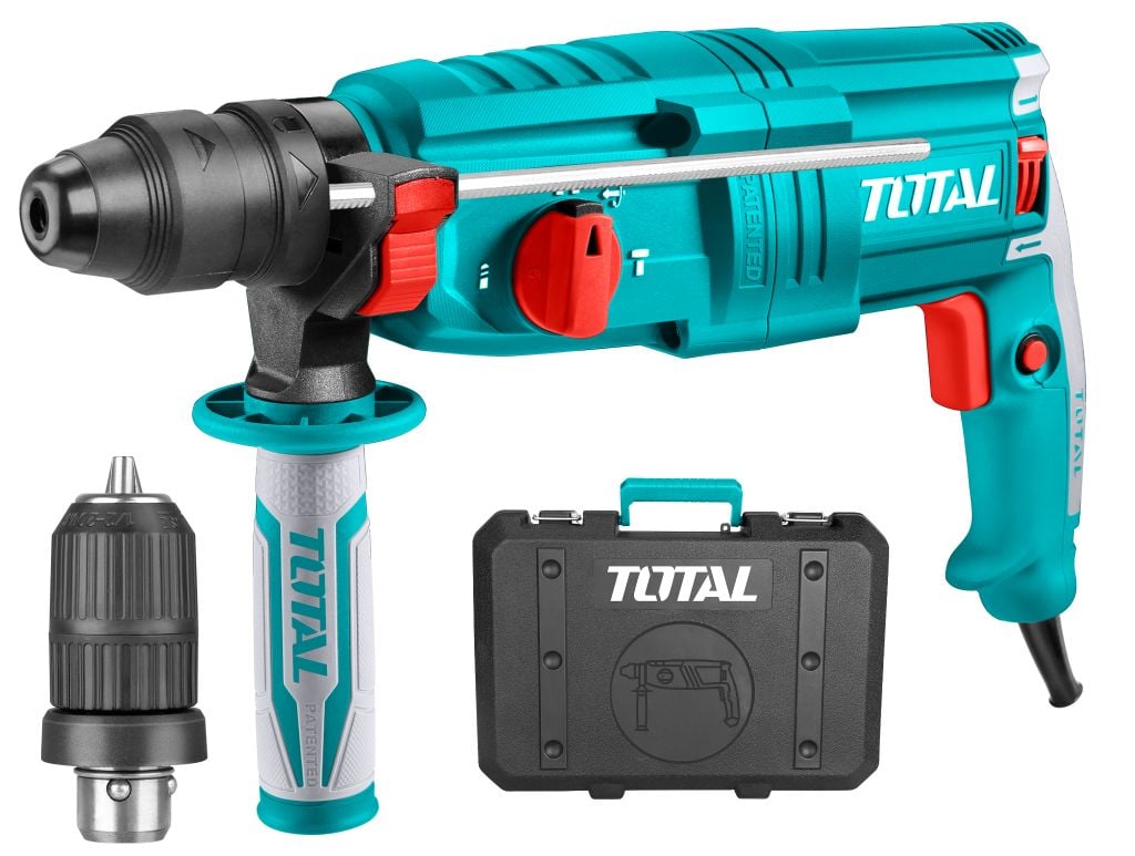 TOTAL Rotary Hammer TH308268-2 – 220-240V~50/60 image 1