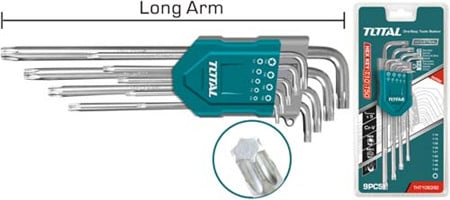TOTAL Torx Key THT106392 – T10-T50 image 1
