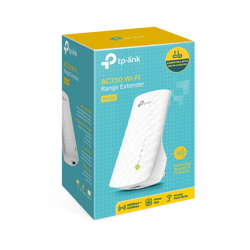 TP-Link RE200 AC750 Wi-Fi Range Extender image 1