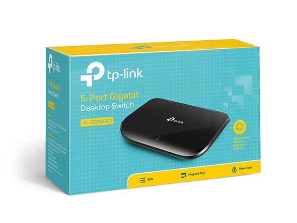 TP-Link TL-SG1005D 5-Port Gigabit Desktop Switch image 1