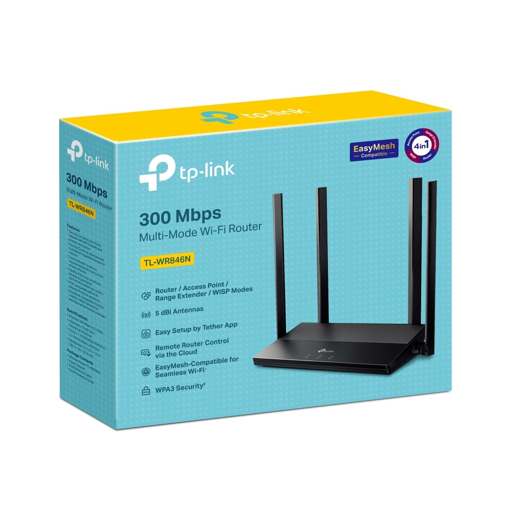 TP-Link TL-WR846N 300 Mbps Multi-Mode Wi-Fi Router image 1