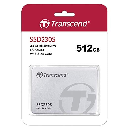 Transcend 230S 512GB 2.5 Inch SATA III SSD image 1