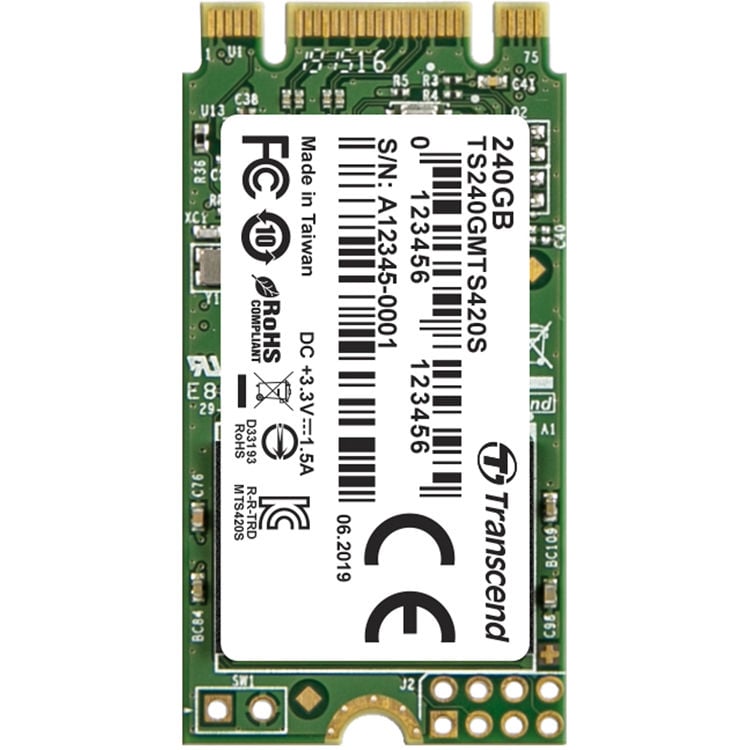 Transcend 420S 240GB M.2 SSD image 1