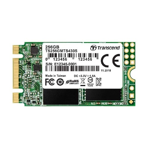 Transcend 430S 256GB M.2 SSD image 1