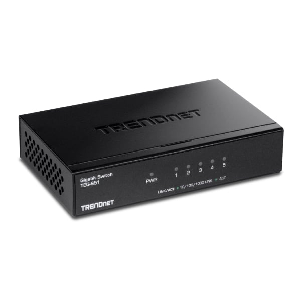 TRENDnet TEG-S51 5-Port Gigabit Desktop Switch image 1