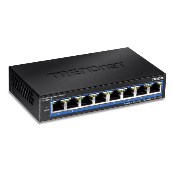 TRENDnet TEG-S80ES 8-Port EdgeSmart Gigabit Switch image 1