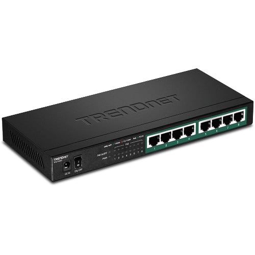 TRENDnet TPE-TG83 8-Port Gigabit PoE+ Switch image 1