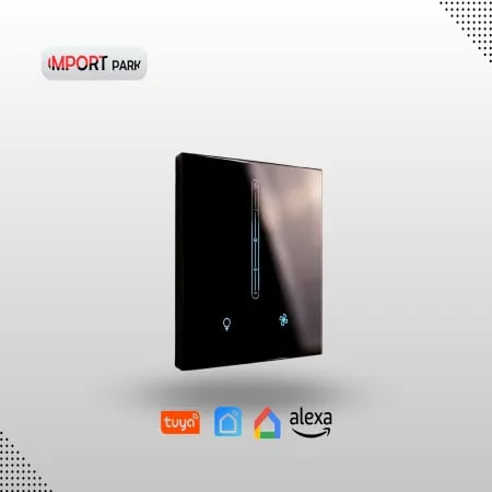 Tuya Premium WiFi Smart Fan & Light Switch image 1