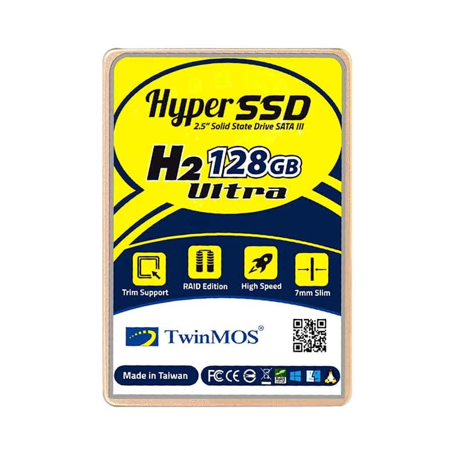 TwinMOS Hyper H2 Ultra 128GB 2.5 Inch SATA III SSD image 1