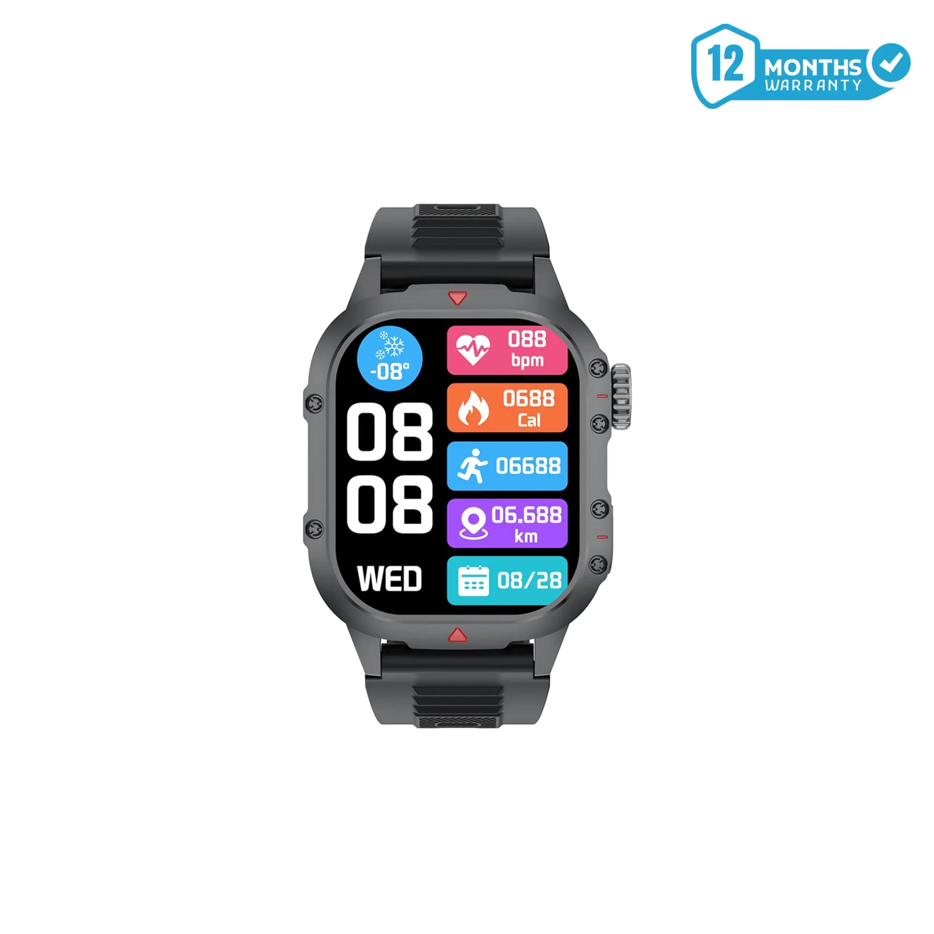 Unikyy RUSH 2.07″ TFT Full-Touch Smart Watch image 1