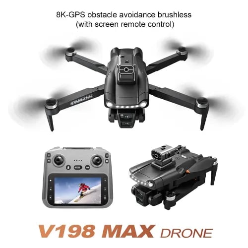 V198 Max Toy Drone with RC Remote image 1