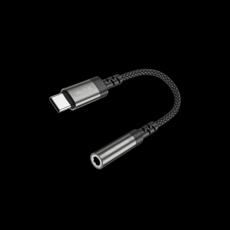 Valdus CS32 USB-C to 3.5mm Audio Adapter image 1