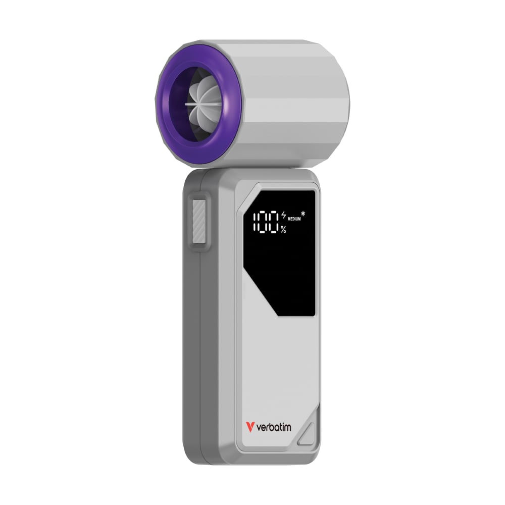 Verbatim Cool 'n' Go AirJet Handheld Fan image 1