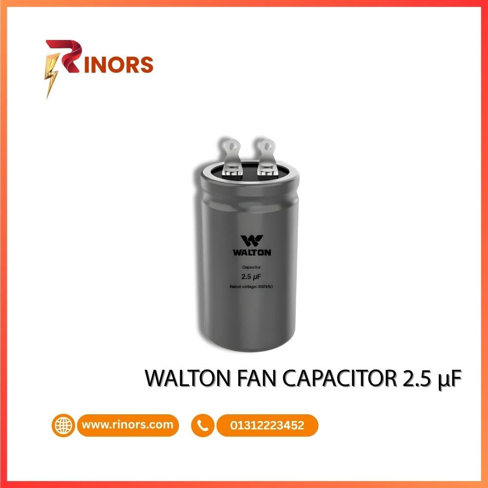 Walton 2.5 µF Fan Capacitor image 1