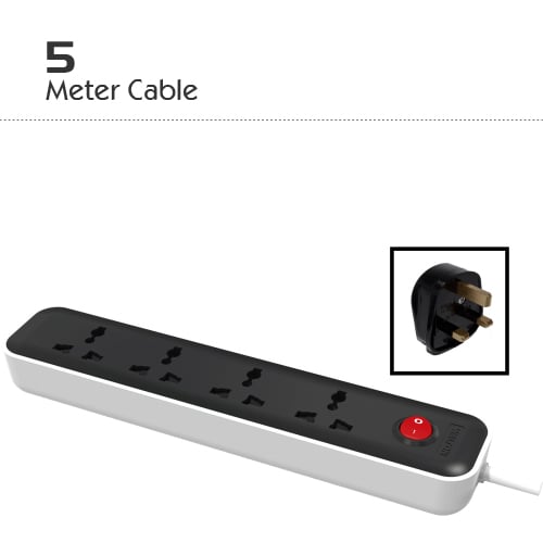 Walton Extension Socket with 5m Cable (WES3P4E5M-02) image 1