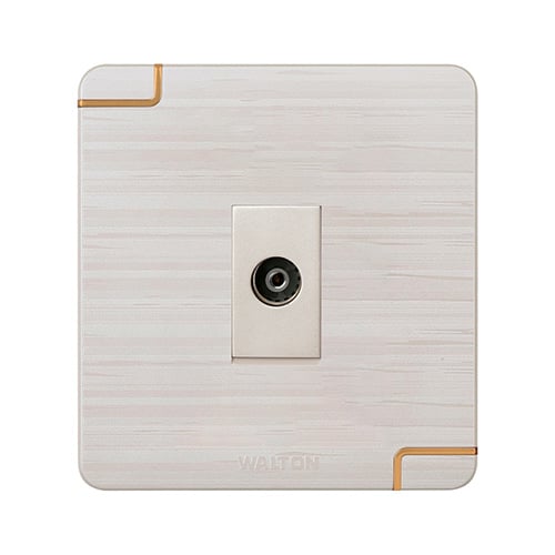 Walton Flora Series TV Socket (WFLTVS) image 1