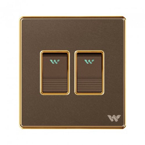 Walton Premio Series 2 Gang 2 Way Switch (WP2GS2) image 1