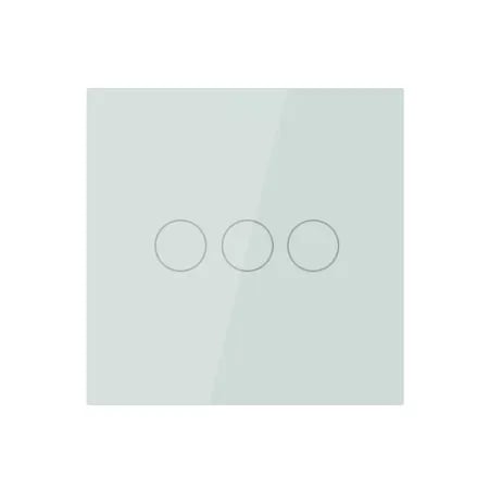 Wifi Smart 3 Gang Touch Switch White image 1