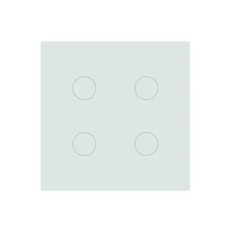 Wifi Smart 4 Gang Touch Switch White image 1