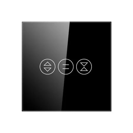 WiFi Smart Curtain Switch Black image 1