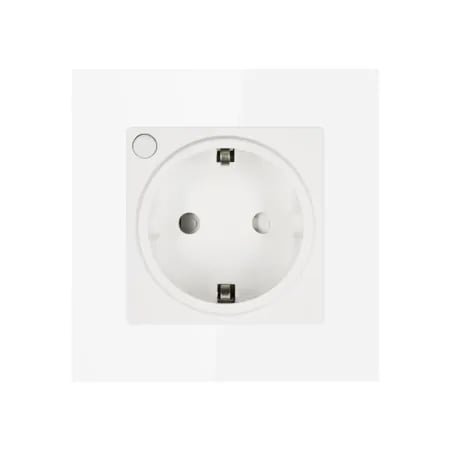 WiFi Smart EU 2 Pin Wall Socket White image 1