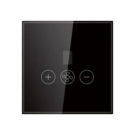 Wifi Smart Fan Switch Black image 1