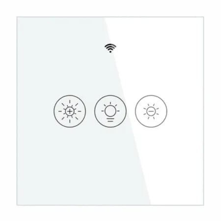 Wifi Smart Light Dimmer Switch White image 1