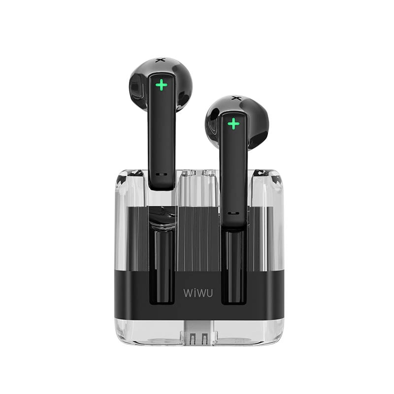 Wiwu T21 Transparent ENC Bluetooth Earbuds image 1
